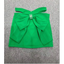 Fusta pantalon green bow