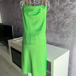Rochie verde cu lant