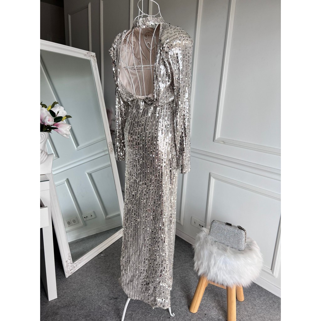 Rochie Luxury Imperatrice Silver