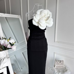 Rochie de ocazie cu Trandafir alb Monaliss