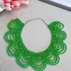 Colier Green Perlas